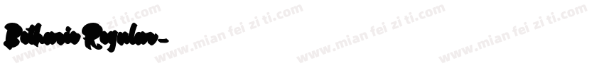 Betharie Regular字体转换